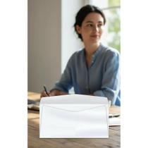 Envelope Ofício Branco 114x229mm - Kit 1000 Un Resistente