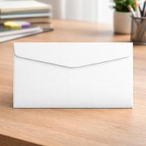 Envelope Oficio Branco A5 114x229mm Offset90g 500u Envelope Oficio Branco A5 114x229mm Offset90g 500u