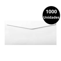 Envelope Oficio Carta Liso Correio 114x229 C/1000 Unidade - Foroni
