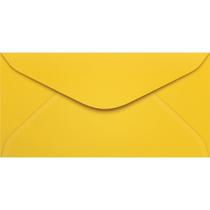 Envelope Oficio Colorido 114X229 Amarelo
