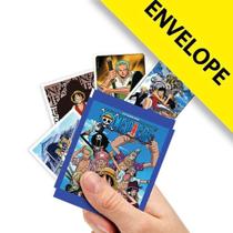 Envelope One Piece C/ 4 Cromos + 1 Card - Panini