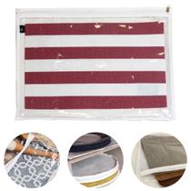 Envelope Organizador Protetor Jogo Americano Branco 50x40 Cozinha Armário Retangular