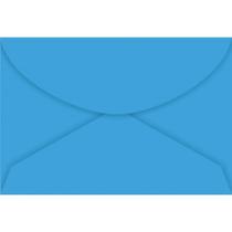 Envelope para Cartão de Visita Azul Royal 72x108mm 80g