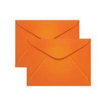 Envelope para Convite laranja 114x162mm Scrity 100un