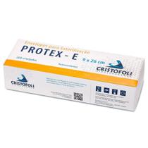 Envelope Para Esterilização Autoclave Cristófoli 9x26 Cm Papel Grau Cirúrgico Auto Selante - Contém 200 Folhas