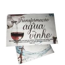 Envelope para transformação da água em vinho - colado - 100 unidades