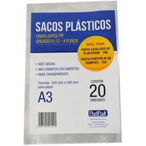 Envelope Plastico A3 4FUROS PP Grosso Envelope Plastico A3 4FUROS PP Grosso