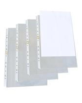 Envelope Plástico A4 11 Furos 0,8mm Pacote Com 100