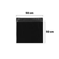 Envelope plástico com adesivo inviolável 50X50 100 unidades