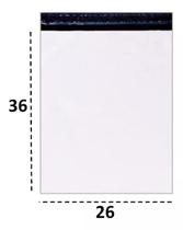 envelope plástico com lacre de segurança 26x36 cm -250 unidades - embalagem Segura