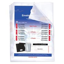Envelope Plastico DAC A4 Grosso e 4 Furos 100 UNID Envelope Plastico DAC A4 Grosso e 4 Furos 100 UNID