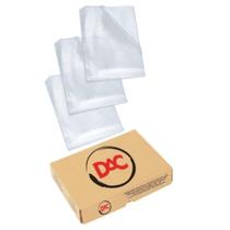 Envelope plastico oficio 4 furos 24x33cm fino c/1000un dac