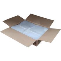 Envelope plastico oficio 4furos fino 0,06mm com100 acp