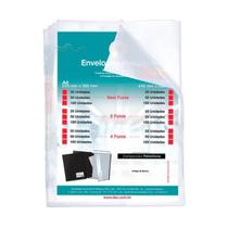 Envelope plastico oficio s/furo 24x33cm fino c/100un dac