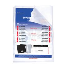 Envelope plastico oficio sem furo 24x33cm grosso c/100un dac