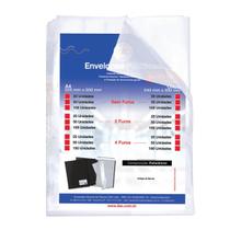 Envelope plastico oficio sem furo 24x33cm grosso c/50un dac