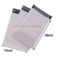 Envelope Plástico Para Ecommerce C Lacre Branco 15x20 500 Uni