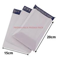 Envelope Plástico Para Ecommerce C Lacre Branco 15x20 500 Uni - prisma pack