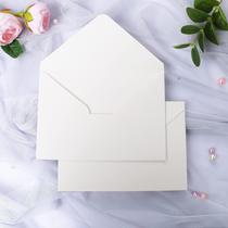Envelope Ponatia A7 13 x 19 cm 80 libras Sparkle Ivory 50 unidades