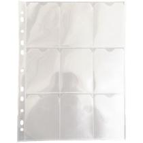 Envelope Porta Cards Cartão Guardar Figurinha 9Lugares 10fls