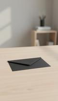 Envelope Preto Fosco 15x21cm - Pacote com 25 Unidades Envelope Preto Fosco 15x21cm - Pacote com 25 Unidades