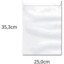 Envelope Saco Branco 176X250 90GRS OF 25 CX com 100