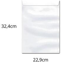 Envelope Saco Branco 229X324MM 90G OF 32 Caixa com 250 Envelope Saco Branco 229X324MM 90G OF 32 Caixa com 250