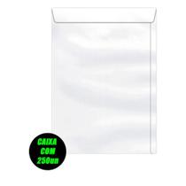 Envelope Saco Branco 90g 176x250mm Caixa Com 250 Unidade