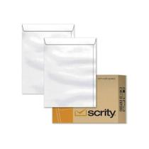 Envelope Saco Branco Scrity 90G 110X170Mm Com 250