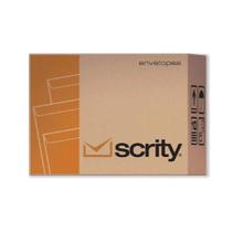 Envelope Saco Branco Scrity 90g 200x280mm C/250