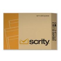 Envelope saco branco SOF018 125x176mm caixa com 250 unidade - Scrity