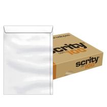 Envelope saco branco SOF347 370x470mm caixa com 100 unidades Scrity