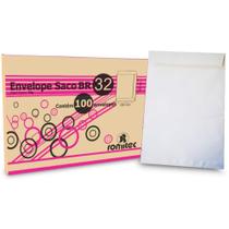 Envelope saco kraft branco 75gr 229x324 br-32 Romitec 100 UN Envelope saco kraft branco 75gr 229x324 br-32 Romitec 100 UN