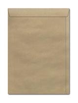 Envelope Saco Kraft Natural 229x324 mm Pacote Com 10 Unidades