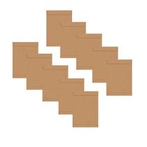 Envelope Saco Kraft Natural 240x340 80g Foroni Kit c/10