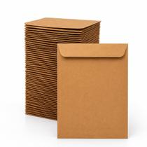 Envelope Saco Kraft Pardo A4 229x324 Caixa 250 Unidades para Documentos e Correspondências