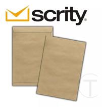 Envelope Saco Kraft Pardo SKN 012 097x125mm Scrity 250un