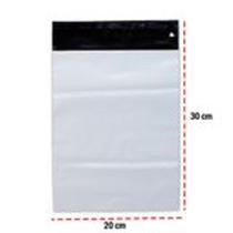 Envelope Segurança 30 x 20 Lacre Envio Correios Sedex 100 unidades Branco
