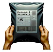 Envelope Segurança Cinz Reciclado Saco Correios 40x50 250und