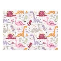Envelope Toddler Pillowcase Cotton Baby Pillow Cover for 13x18in 12x16in Travesseiro - Dinossauro rosa bonito