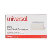 Envelope Universal UNV36106 9,2 cm x 16,5 cm 6 -3/4 branco (100/caixa)