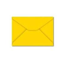 Envelope visita 72x108 - amarelo com 20 undades