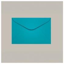 Envelope Visita 72x108 Bahamas Azul Turquesa - Scrity Envelope Visita 72x108 Bahamas Azul Turquesa - Scrity