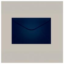 Envelope Visita 72x108 Porto Seguro Azul Escuro - Scrity