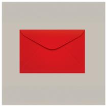 Envelope Visita 72x108 Tóquio Vermelho - Scrity Envelope Visita 72x108 Tóquio Vermelho - Scrity