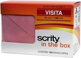 Envelope Visita Colorido 72x108 Rosa Claro Fidji 80g - Pacote com 100 Envelope Visita Colorido 72x108 Rosa Claro Fidji 80g - Pacote com 100