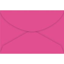 Envelope Visita Colorido PINK Color PLUS 80G Caixa com 100 Unidades