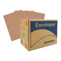 Envelopes 229mm x 324mm Liso A4 Ofício 125 Unidades Pardo Envelopes 229mm x 324mm Liso A4 Ofício 125 Unidades Pardo