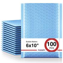 Envelopes acolchoados Fuxury 100 un. 15 x 25 cm azul-claro Envelopes acolchoados Fuxury 100 un. 15 x 25 cm azul-claro