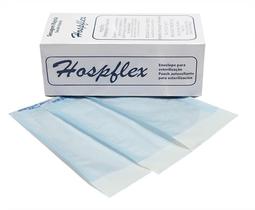 Envelopes Auto Selante para Esterilização 09x20cm - 100 Unidades - Hospflex